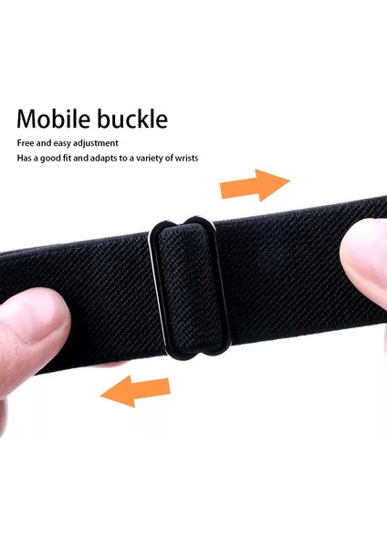 Apple Watch 10 42MM 9 8 7 6 Se Uyumlu 38 40 41MM Uyumlu Esnek Kumaş Akıllı Saat Kordon