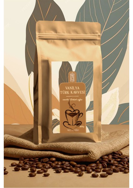 Vanilla Turkish Coffee 200G, Vanilya Aromalı Türk Kahvesi