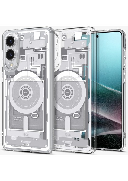 Galaxy S25 Edge Kılıf Ultra Hybrid MagFit özellikli Zero One White - ACS09417 fiyatları