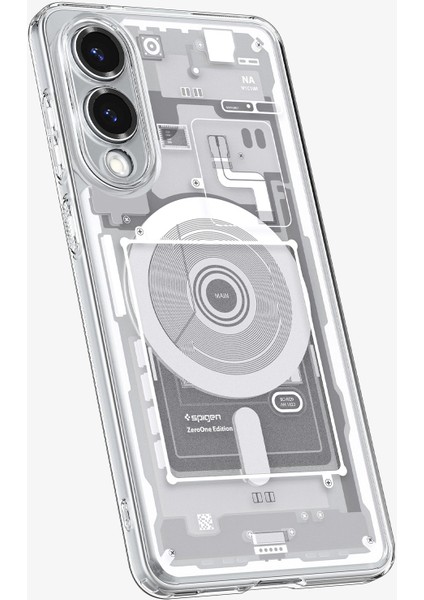 Galaxy S25 Edge Kılıf Ultra Hybrid MagFit özellikli Zero One White - ACS09417 indirimleri