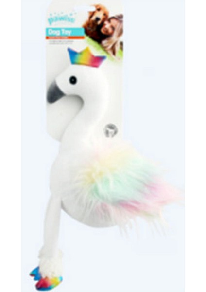 Rainbow World-Flamingo Köpek Oyuncağı Ynsmr