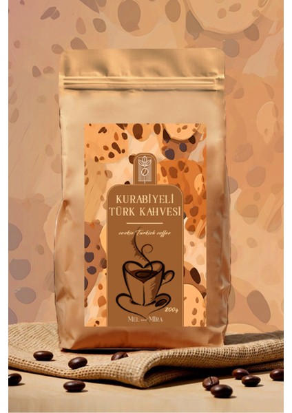 Cookie Turkish Coffee 200G, Kurabiye Aromalı Türk Kahvesi