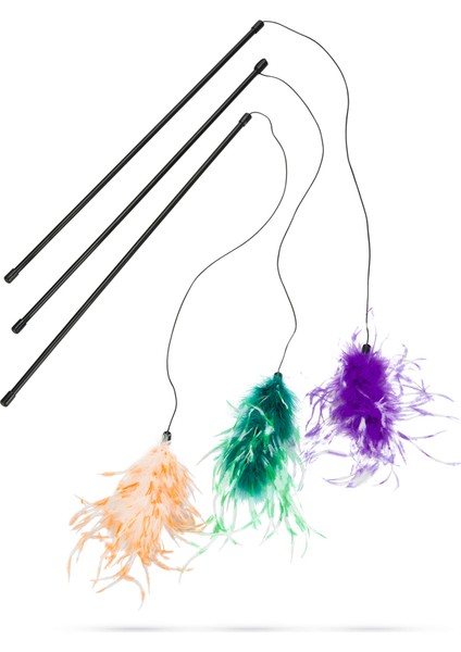 Beeztees Kedi Oltası, Tüy Topağı Uc, 70CM