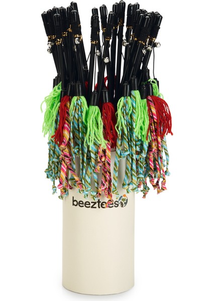 Beeztees Kedi Oltası, Zilli, Yün Ipler Uc, Uzun Dayanıklı IP-70CM, Çeşitli Renklerde, 50CM modelleri