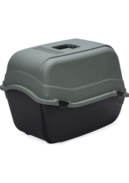 Beeztees Kapalı Kedi Tuvaleti, Koku Filtreli, Antrasit Koyu Mavi, 64X44X46CM modelleri