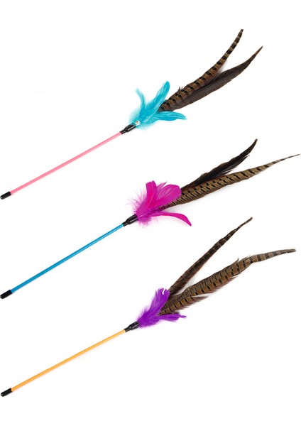 Beeztees Kedi Oltası, Ucu TÜYLÜ-10CM, 30CM