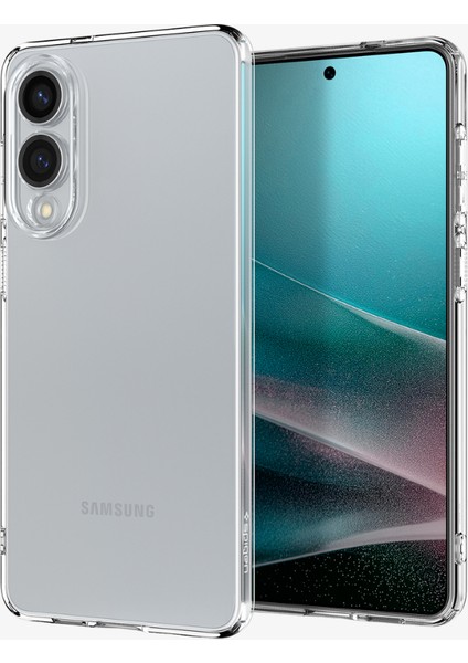 Samsung Galaxy S25 Edge ile Uyumlu ince Kılıf Crystal Flex Sararma Karşıtı DuraClear™ Hava Kanalı Teknolojisi™ Askeri Sınıf Koruma Crystal Clear Şeffaf Kapak - ACS09572 fiyatları