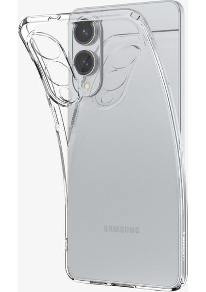 Samsung Galaxy S25 Edge ile Uyumlu ince Kılıf Crystal Flex Sararma Karşıtı DuraClear™ Hava Kanalı Teknolojisi™ Askeri Sınıf Koruma Crystal Clear Şeffaf Kapak - ACS09572 modelleri