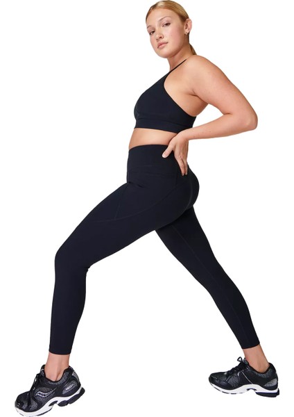 Power 7/8 Kadın Kırmızı Fitness Tayt