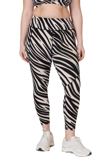 Power 7/8 Kadın Kırmızı Fitness Tayt