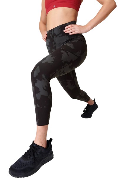 Power Ultrasculpt High Waist 7/8 Kadın Siyah Fitness Tayt modelleri