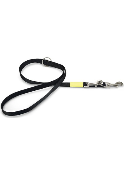 Beeztees Köpek Gezdirme Kayışı, Siyah, 200CM, 20MM