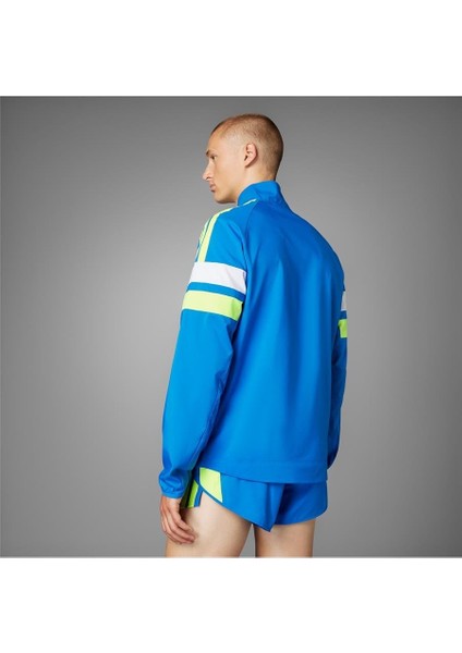 Erkek Mavi Ceket ADIZERO R JKT M JD7318