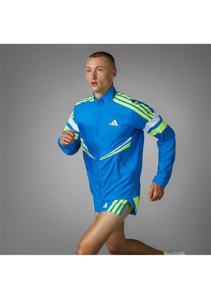 Erkek Mavi Ceket ADIZERO R JKT M JD7318