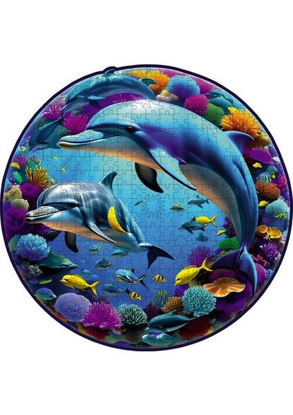 Dolphins-L 363 Parça Puzzle