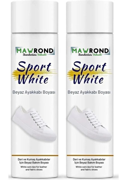 Beyaz Ayakkabı, Deri, Kanvas, Sneaker Boyası, Beyazlatıcı Boya Sport White Ayakkabı Boyası