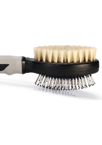 Beeztees Köpek Fırçası ve Tarağı, Çift Taraflı, L, Siyah Gri, 22,5cm, 22,5x6,5x7,5cm modelleri