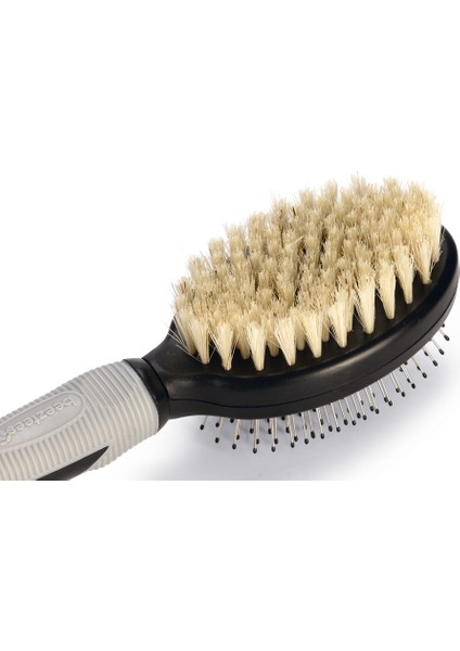 Beeztees Köpek Fırçası ve Tarağı, Çift Taraflı, L, Siyah Gri, 22,5cm, 22,5x6,5x7,5cm fırsatları