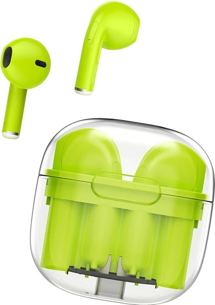 Ls-09 Bluetooth 5.3 Tws Kablosuz Airpods Kulaklık - Yeşil Ynsmr