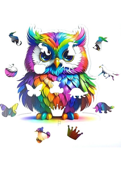 Owl 14 Parça Puzzle modelleri