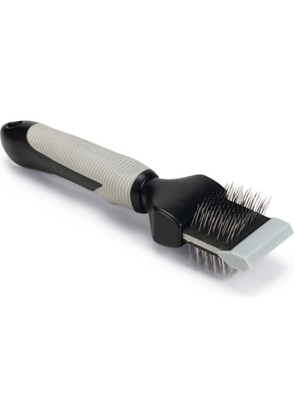 Beeztees Orta ve Uzun Tüylü Küçük Irk Köpek Tarağı, Çift Taraflı, 20CM, 20X4,5X4CM