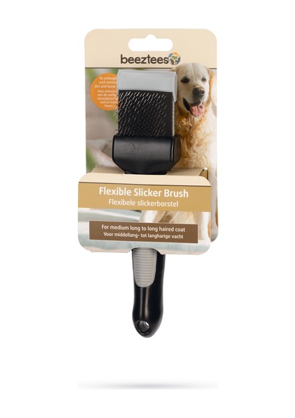 Beeztees Orta ve Uzun Tüylü Küçük Irk Köpek Tarağı, Çift Taraflı, 20CM, 20X4,5X4CM fırsatları