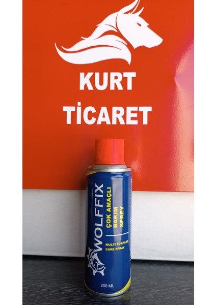 (W40) Yağlayıcı ve Pas Sökücü Çok Amaçlı Bakım Spreyi 200 ml fiyatları