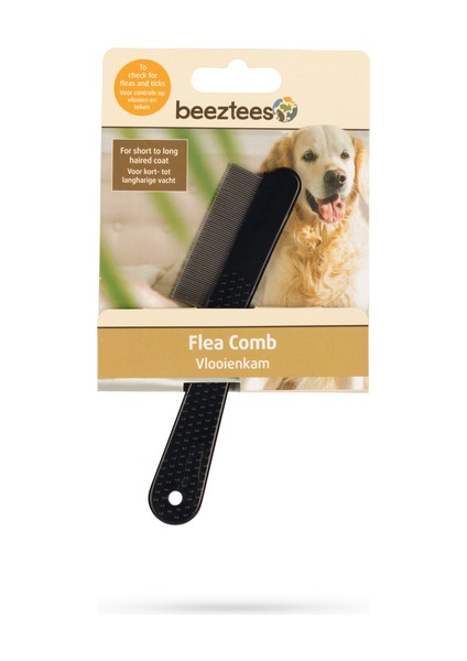 Beeztees Köpek Pire Tarağı, Siyah, 14CM, 14X2,5X0,5CM fırsatları