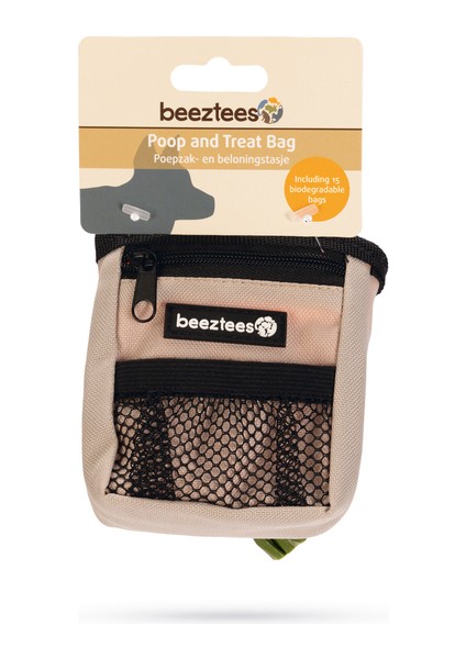 Beeztees Köpek Ödül ve Dışkı Toplama Poşeti Taşıma Bel Çantası, Gri, 8X14X10CM modelleri