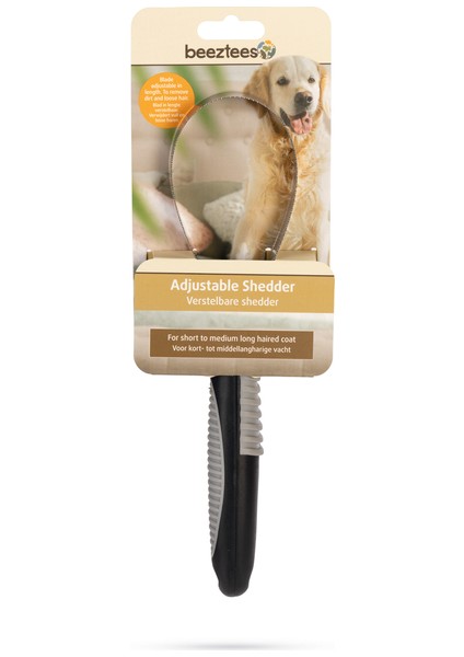 Beeztees Tüy Dökme Dönemi Köpek Tarağı, Siyah Gri, 26,5cm, 26,5X6,5X3CM fırsatları