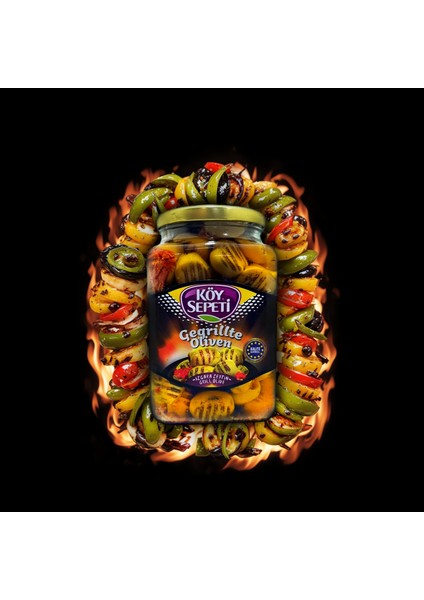 Grill Izgara Zeytin 550 gr