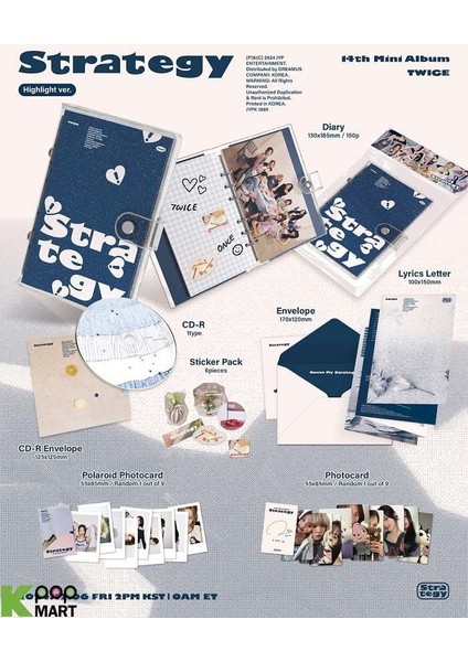 14TH Mini Album – Strategy (Highlight Ver.)