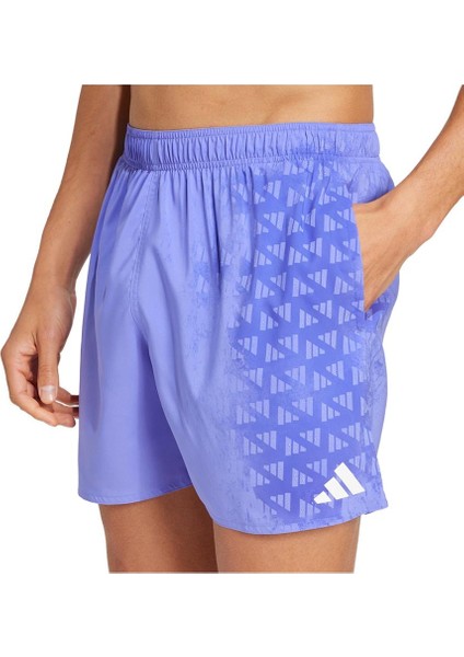 Erkek Mavi Deniz Şortu WATER REACT 5IN JE6093