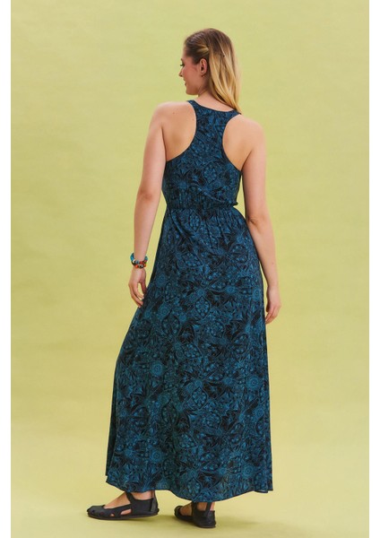 V Yaka Yırtmaçlı Günlük Elbise indirimleri