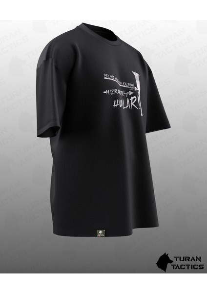 Hunlar Tasarımlı Oversıze Unısex T-Shırt fiyatları