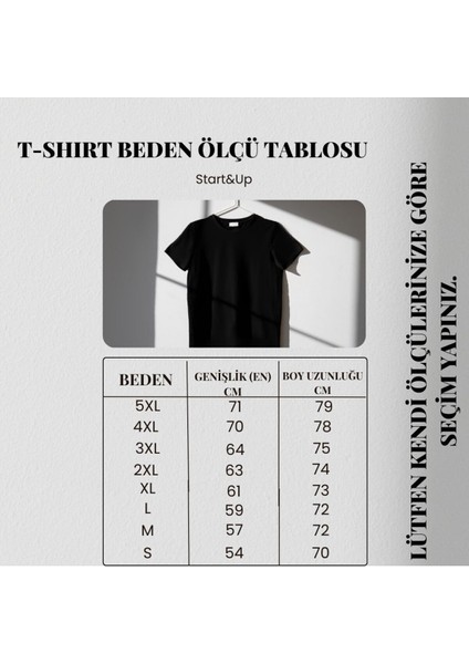 Astronot ve Gezegen Baskılı Oversize T-Shirt