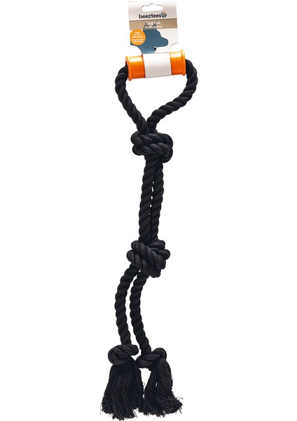 Beeztees Köpek Oyuncağı, Diş Ipi, Tpr Tutamaçlı, Siyah, 60X13X7CM, 390GR fiyatları