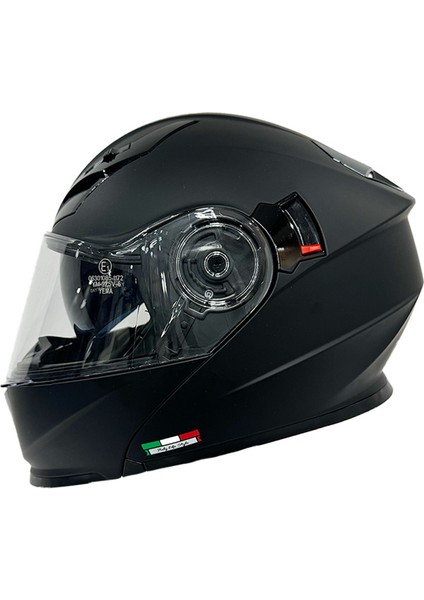 Kask Sway 926 Çene Açılır Mat Black