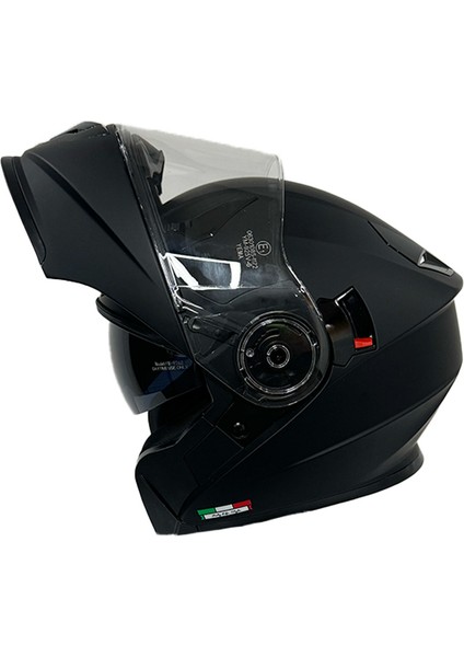 Kask Sway 926 Çene Açılır Mat Black