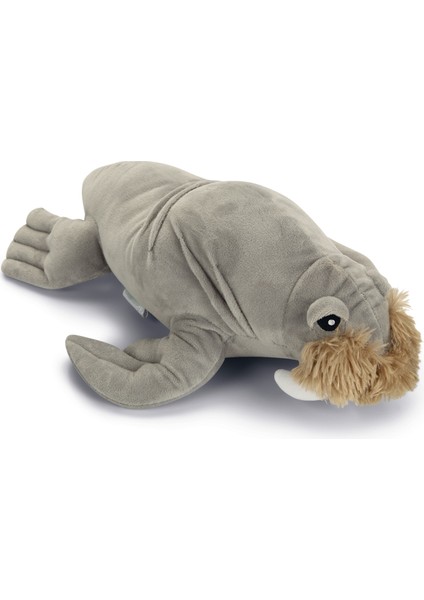 Beeztees Köpek Oyuncağı, Mors, Peluş, Gri, 34X24X19CM