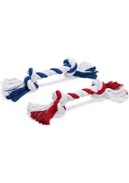 Beeztees Köpek Oyuncağı, Çift Düğümlü Diş Ipi, Pamuk Iplerden, 18X4X4CM, 125GR