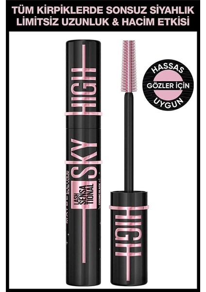 Maybelline Sky High Maskara Cosmic Black