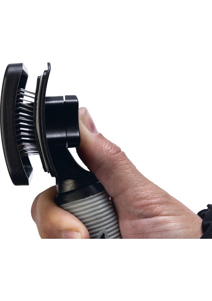 Beeztees Orta ve Uzun Tüylü Köpek Tarağı, Bas-Çek Birikmiş Tüyleri Kolay Sıyırma, Siyah, 18X8,5X6,5C modelleri