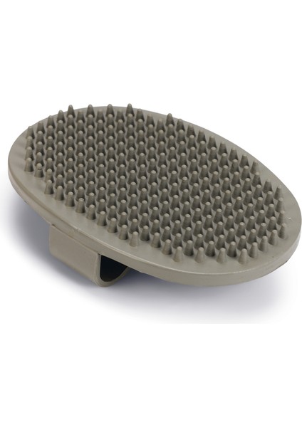 Beeztees Köpek Masaj Fırçası, Kauçuk, Gri, 13X9CM