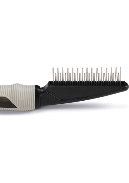 Beeztees Tüy Dökme Dönemi Köpek Tarağı, S, Siyah Gri, 21CM, 21X5,5X3CM modelleri