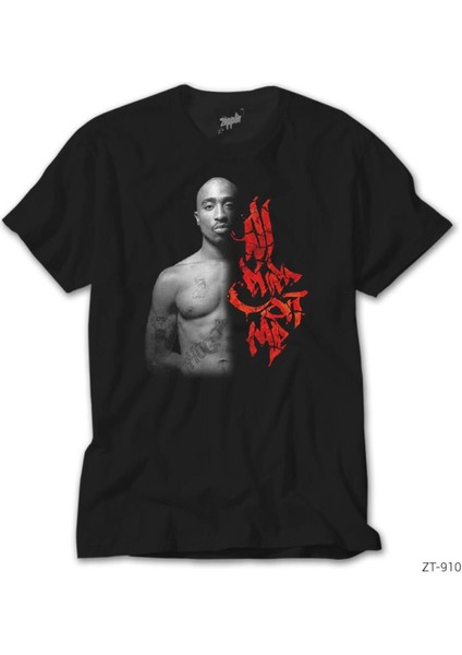 Tupac All Eyes On Me Siyah Tişört