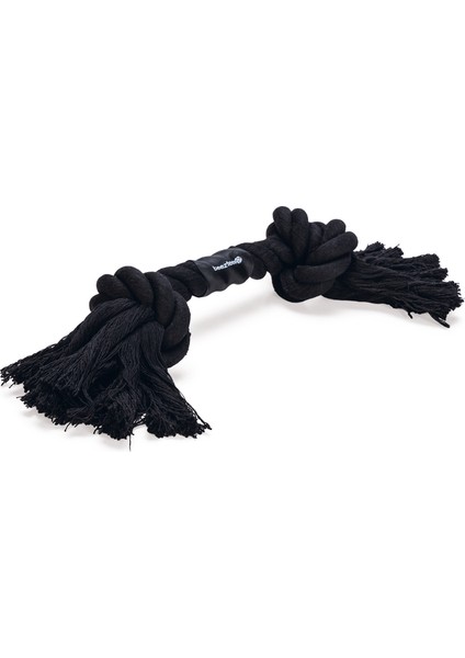 Beeztees Köpek Oyuncağı, Çift Düğümlü Diş Ipi, Pamuk Iplerden, Siyah, 30X7,5X6CM, 205GR