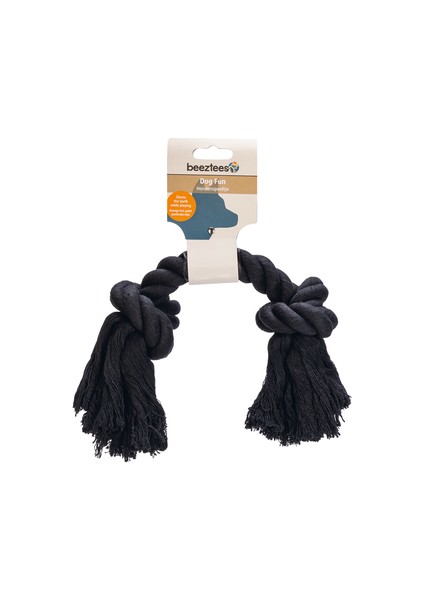 Beeztees Köpek Oyuncağı, Çift Düğümlü Diş Ipi, Pamuk Iplerden, Siyah, 30X7,5X6CM, 205GR fiyatları