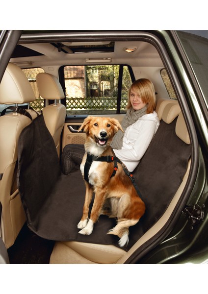 Beeztees Köpek Arka Koltuk Örtüsü, Su Geçirmez, Siyah, 160X129CM