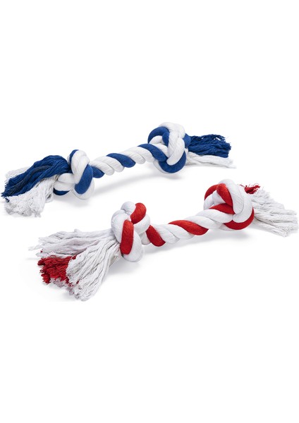 Beeztees Köpek Oyuncağı, Çift Düğümlü Diş Ipi, Pamuk Iplerden, 62X11X11CM, 400GR
